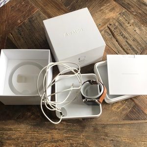 apple watch 42mm case 316l stainless steel sapphire crystal